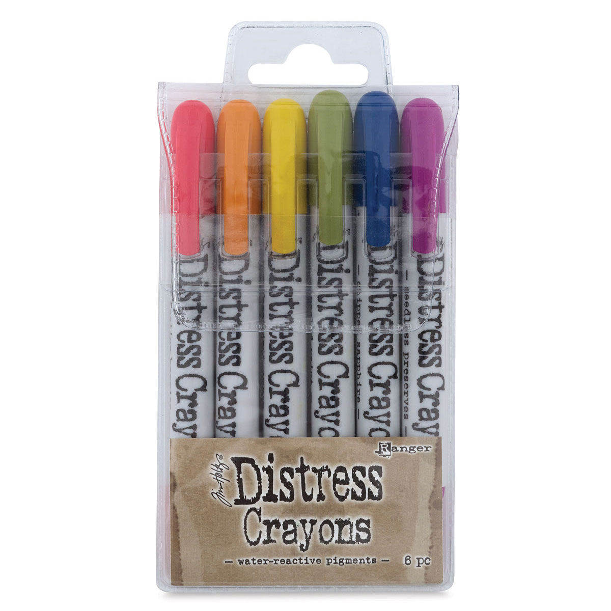 Tim Holtz Distress Crayons - Set 2, Muted